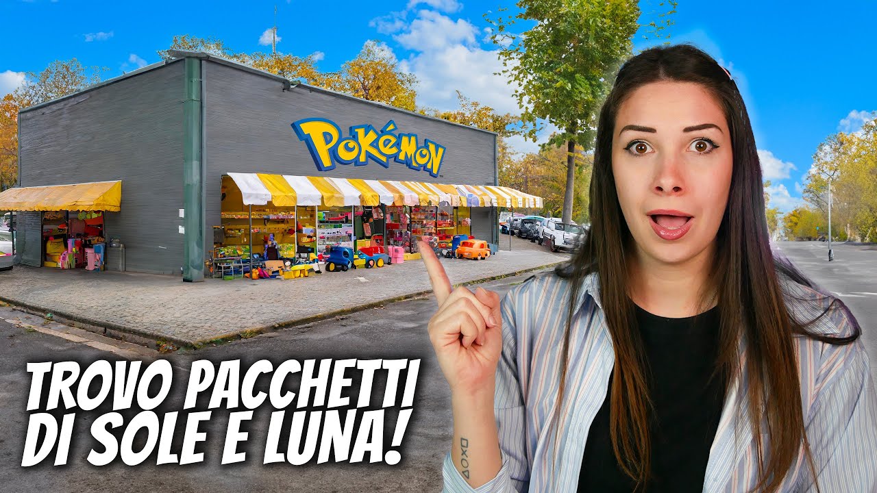 A Caccia di Carte POKÈMON nei negozi di GIOCATTOLI!