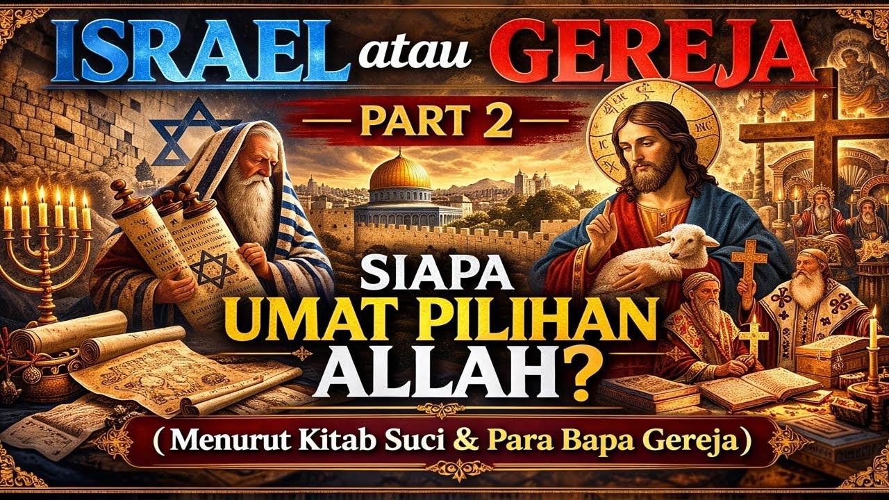 Israel atau Gereja: Siapa Umat Pilihan Allah? (Menurut Kitab Suci & Para Bapa Gereja) Part 2