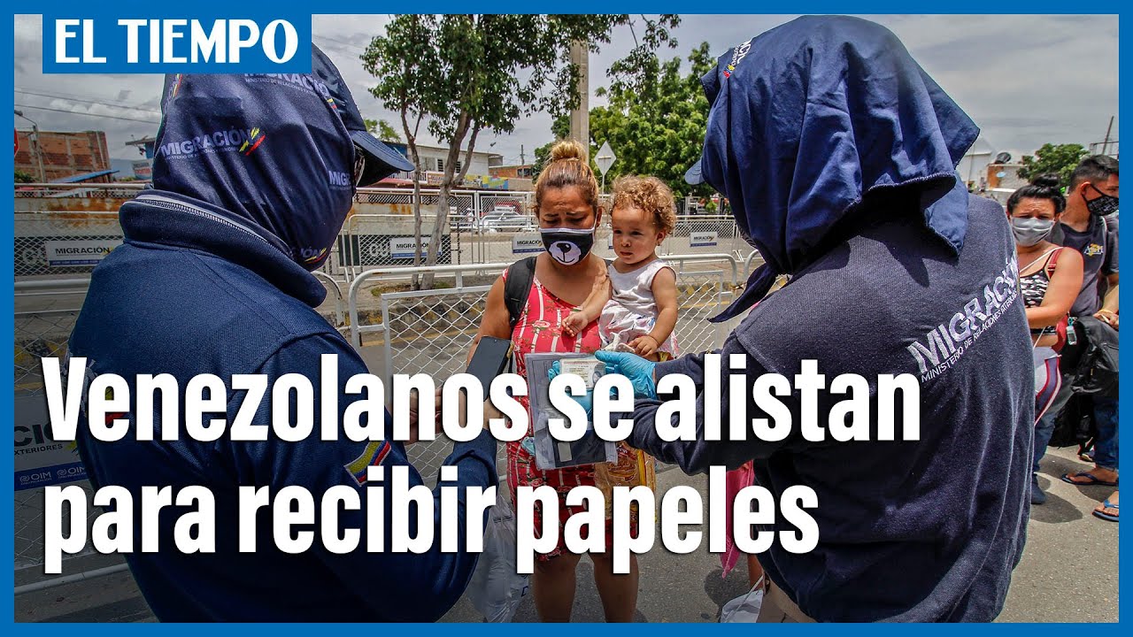 Ilusi&oacute;n entre migrantes venezolanos en Colombia por proceso de regularizaci&oacute;n