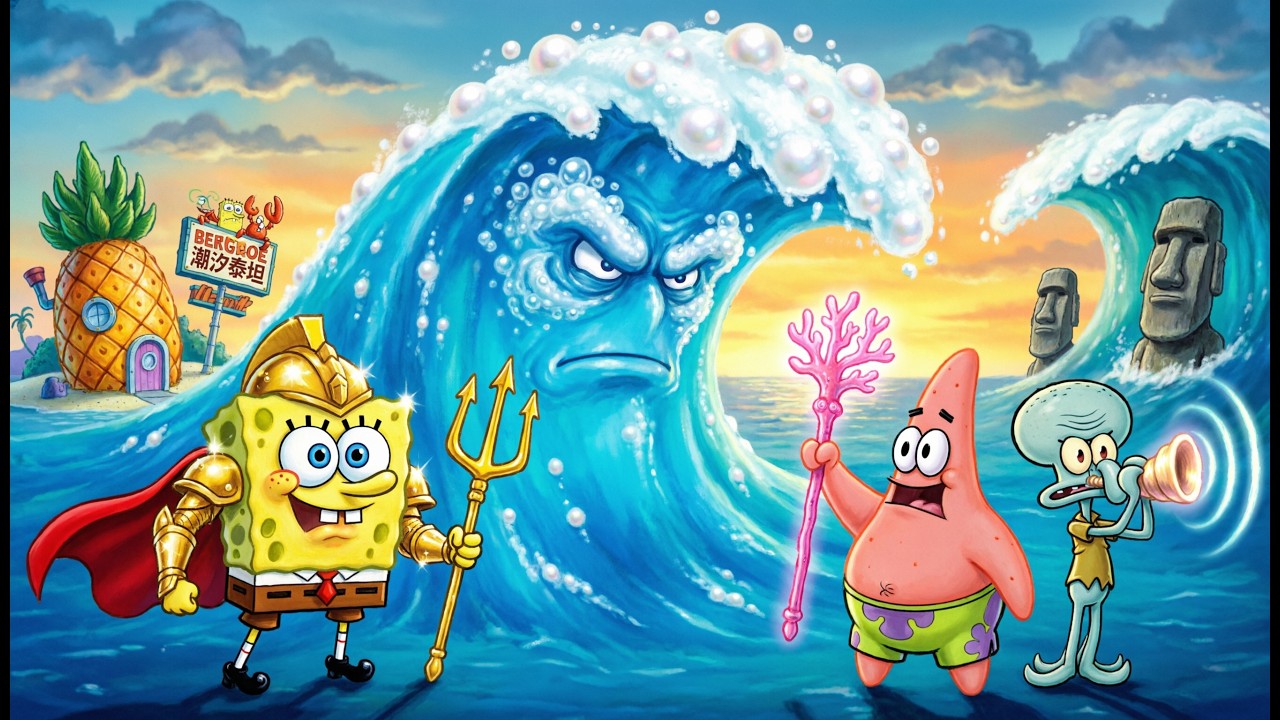 SpongeBob SquarePants: Titans of the Tide ➤ Губка Боб Квадратные Штаны: Гиганты глубин