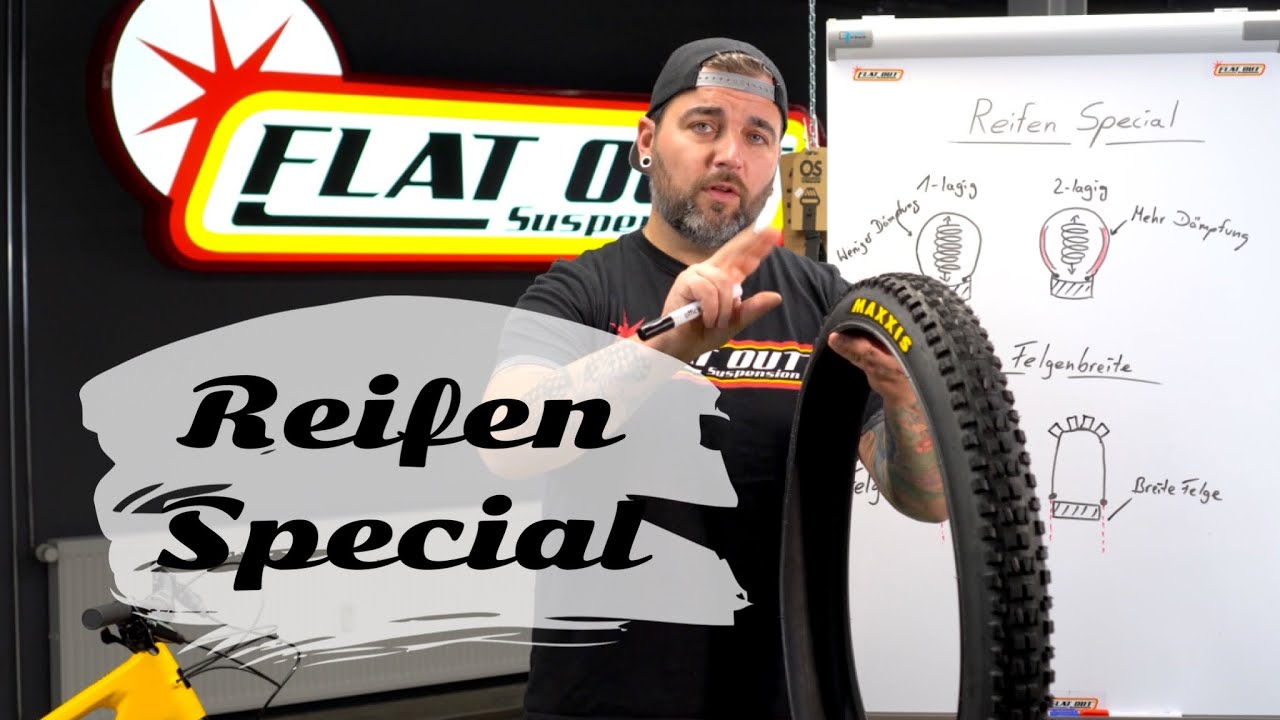Mountainbikereifen | Reifeneigenschaften und ihre Dämpfungswirkung | MTB-Tutorial#17