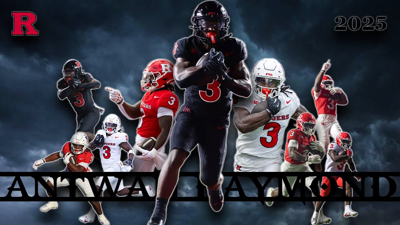 Every play from Antwan Raymond's 2025 season - Rutgers Scarlet Knights Football