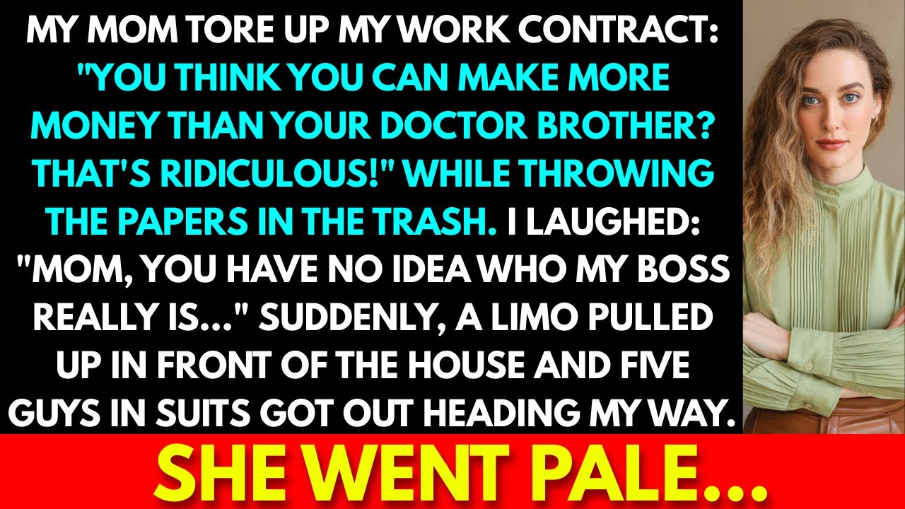 My Mom Tore Up My Work Contract: 