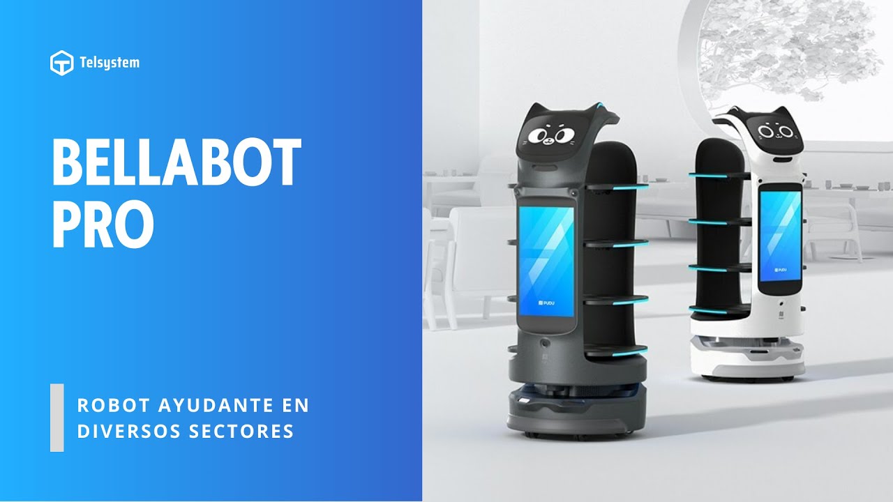 BellaBot Pro: El Robot Ayudante de Servicio con Inteligencia Artificial Avanzada
