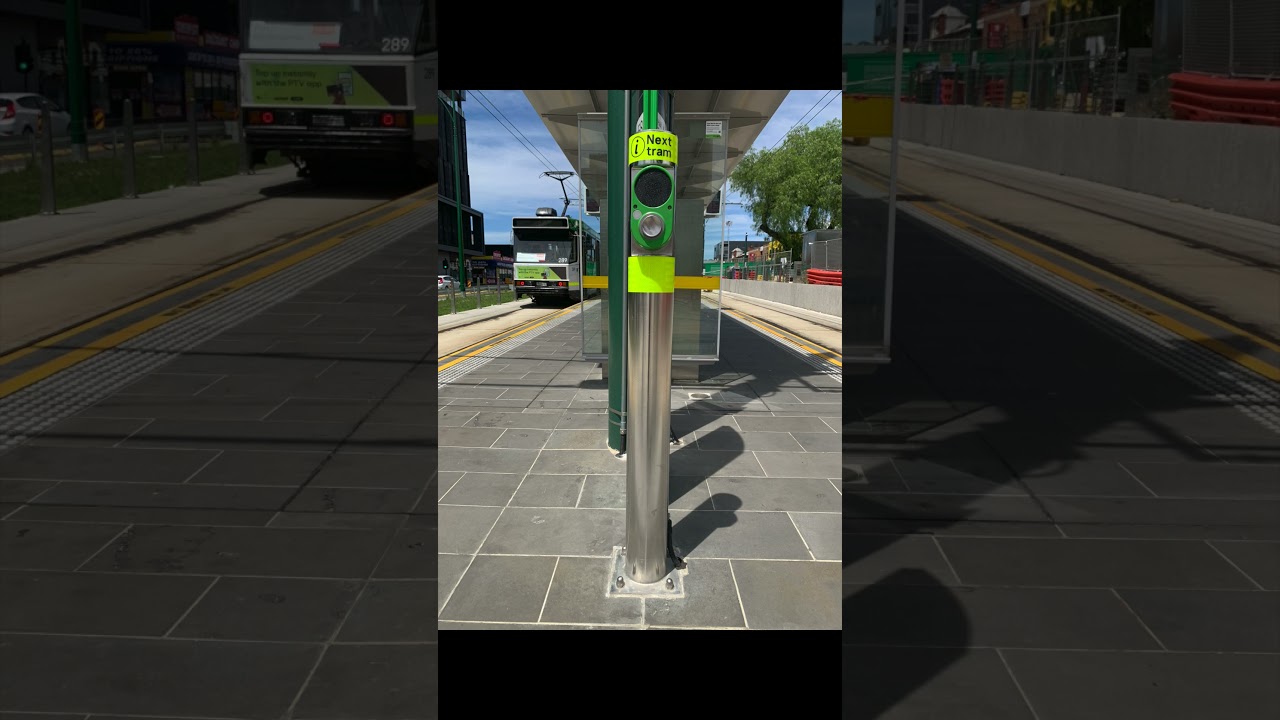 Yarra Trams Information Announcement Box at Box Hill Central Tram Stop #yarratrams #trams #tram