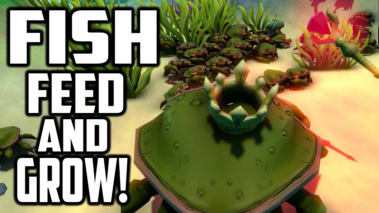 Feed And Grow Fish - CRAB ARMY VS EVIL KING CRAB (Early Access Gameplay)