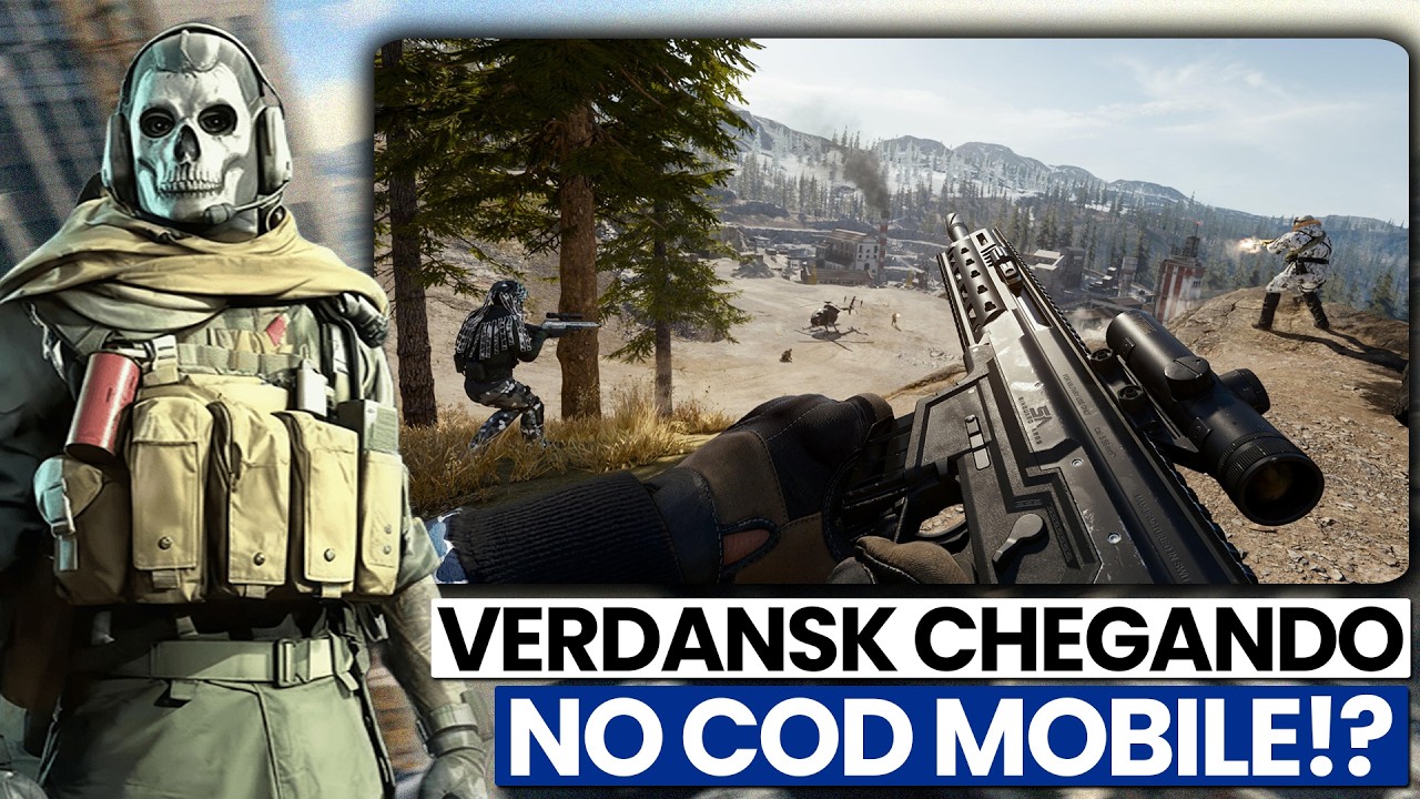 WARZONE no CODM! VAZOU VERDANSK chegando COD Mobile! 