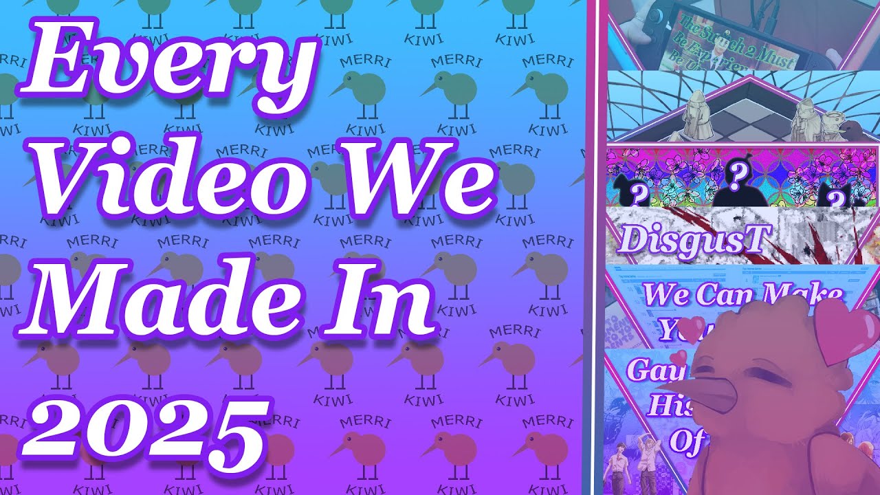 Merrikiwi's 2025 Video Compilation