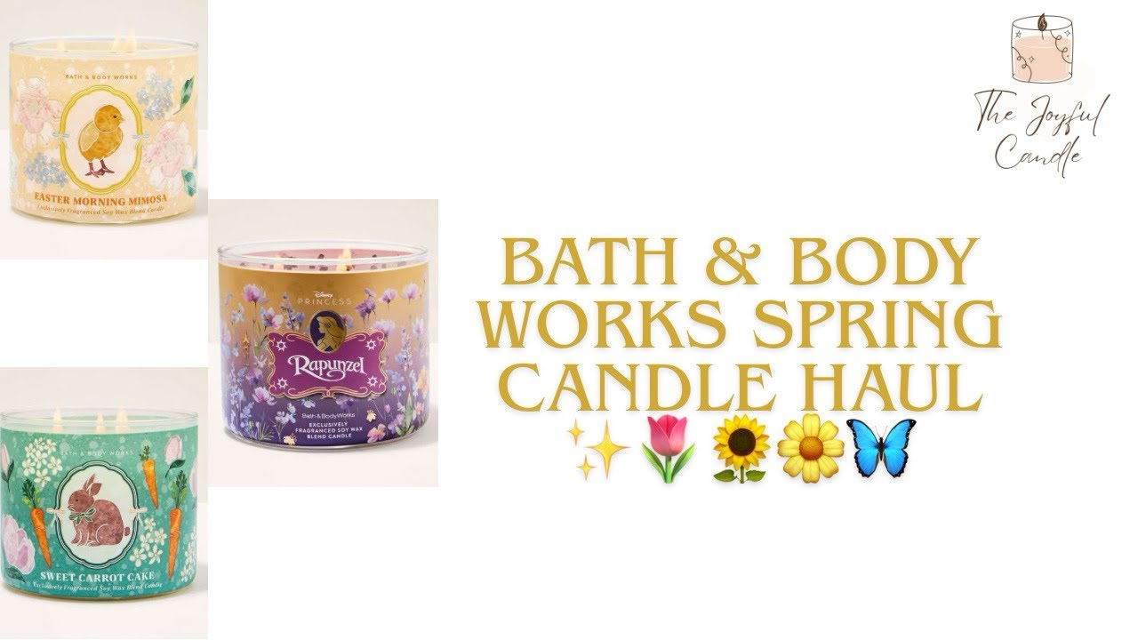Bath & Body Works Spring Candle Haul 2026 | New Candles & Accessories ✨🌻🌷🌼💖