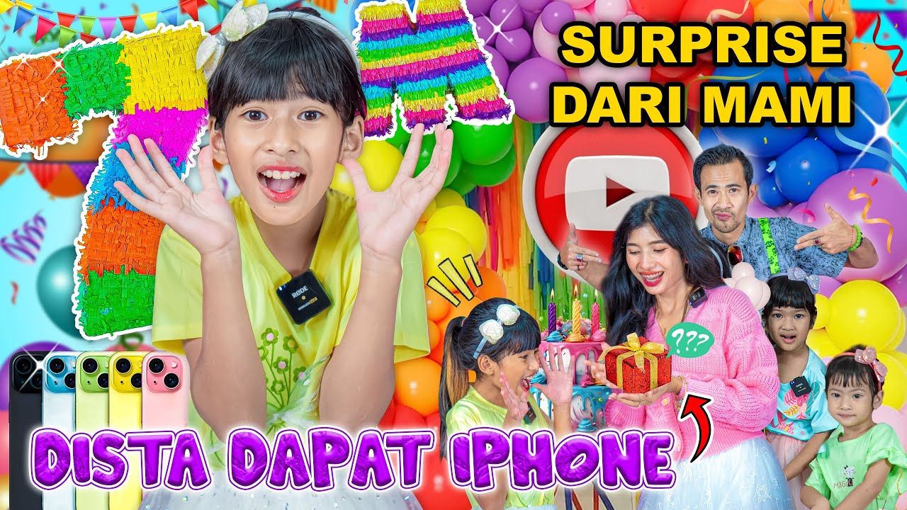 DISTA KAGET DAPET SURPRISE SPECIAL 7JT SUBSCRIBER DARI MAMI🥰!! TERNYATA ISI HADIAHNYA INI#viralvideo