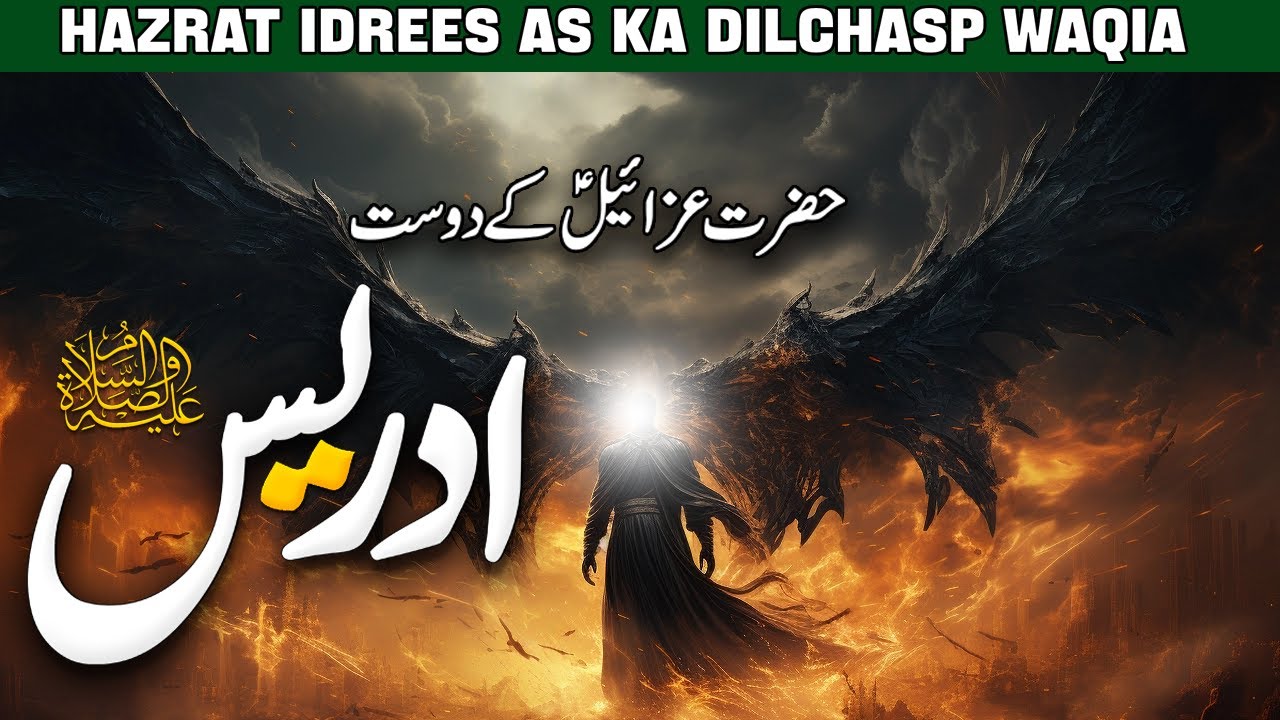Hazrat Idris (AS) Aur Hazrat Izraeel Ka Waqia | The Story Of Prophet Idris | Enoch | Noor Islamic
