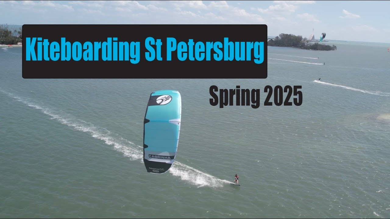 Spring 2025 Kiteboarding in St Petersburg