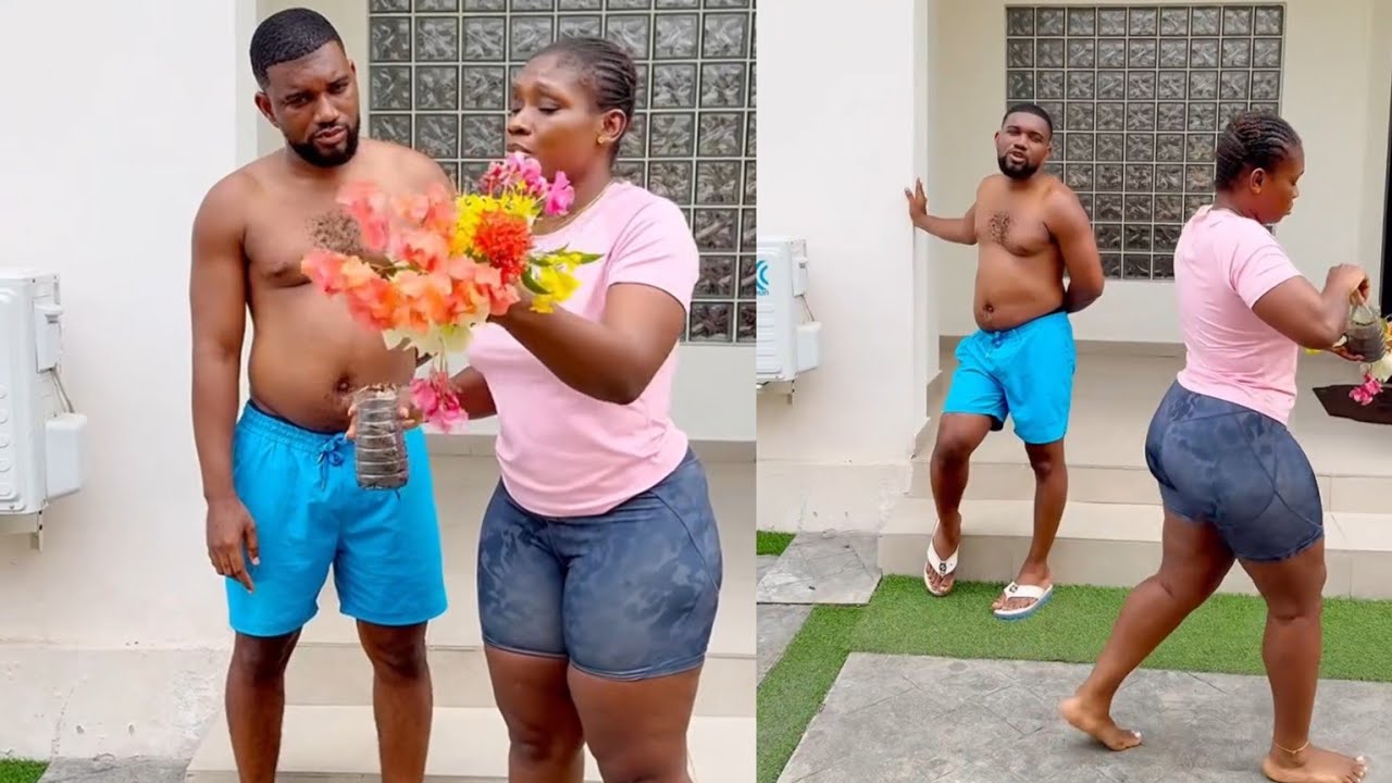 I decided to plant my Valentine Flower now and this is my husband&rsquo;s reaction 🤣