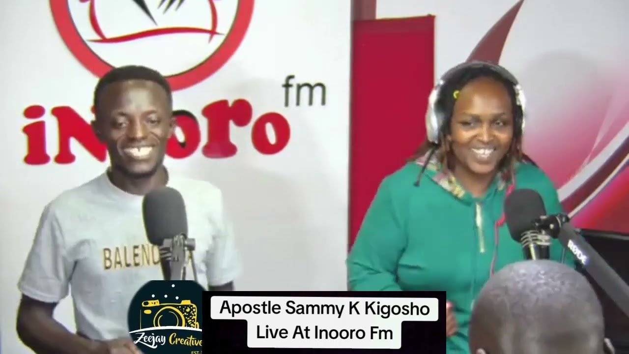 Apostle Sammy K live Kigosho at Inooro Fm 🔥🔥🔥🔥