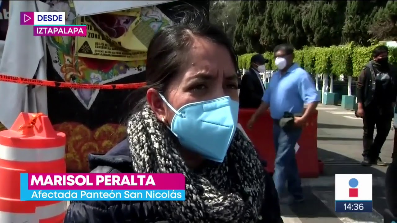 Continúan las irregularidades en el Panteón San Nicolás Tolentino en Iztapalapa | Yuriria Sierra