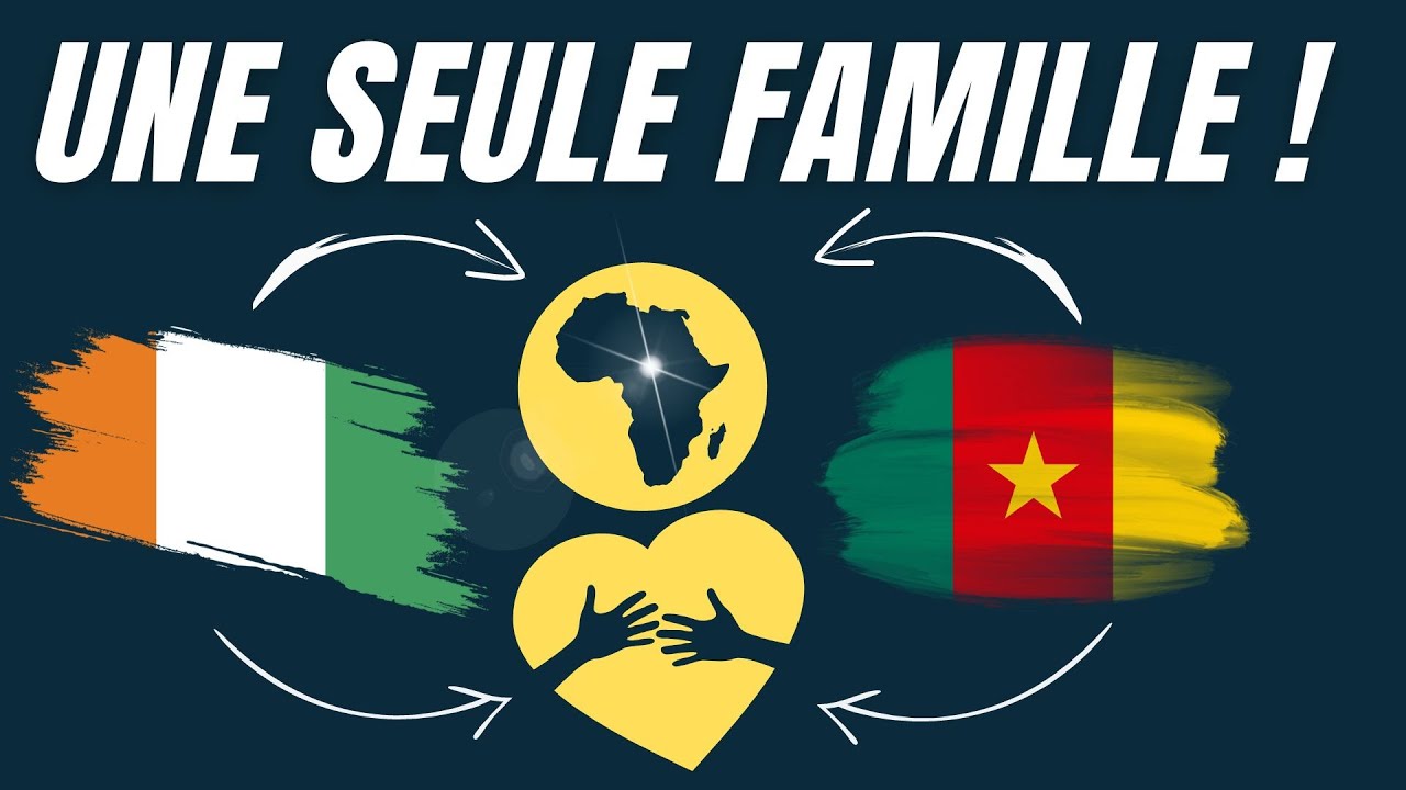 Cameroun 🇨🇲 / Côte d'Ivoire 🇨🇮  ... Nous sommes de la même FAMILLE ! Combattons le BON COMBAT 💪