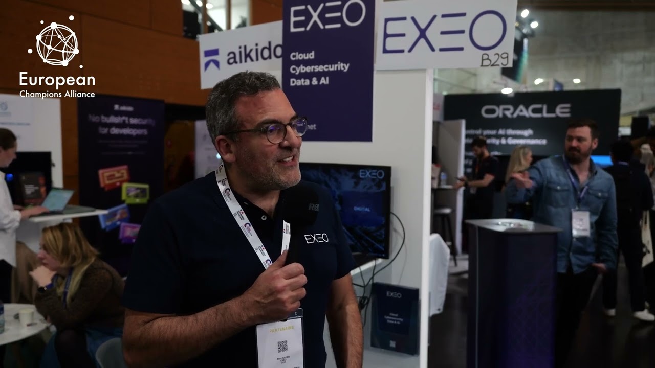 Marc Nader, CEO at Exeo at the Incyber Forum Europe 2025 in Lille, France