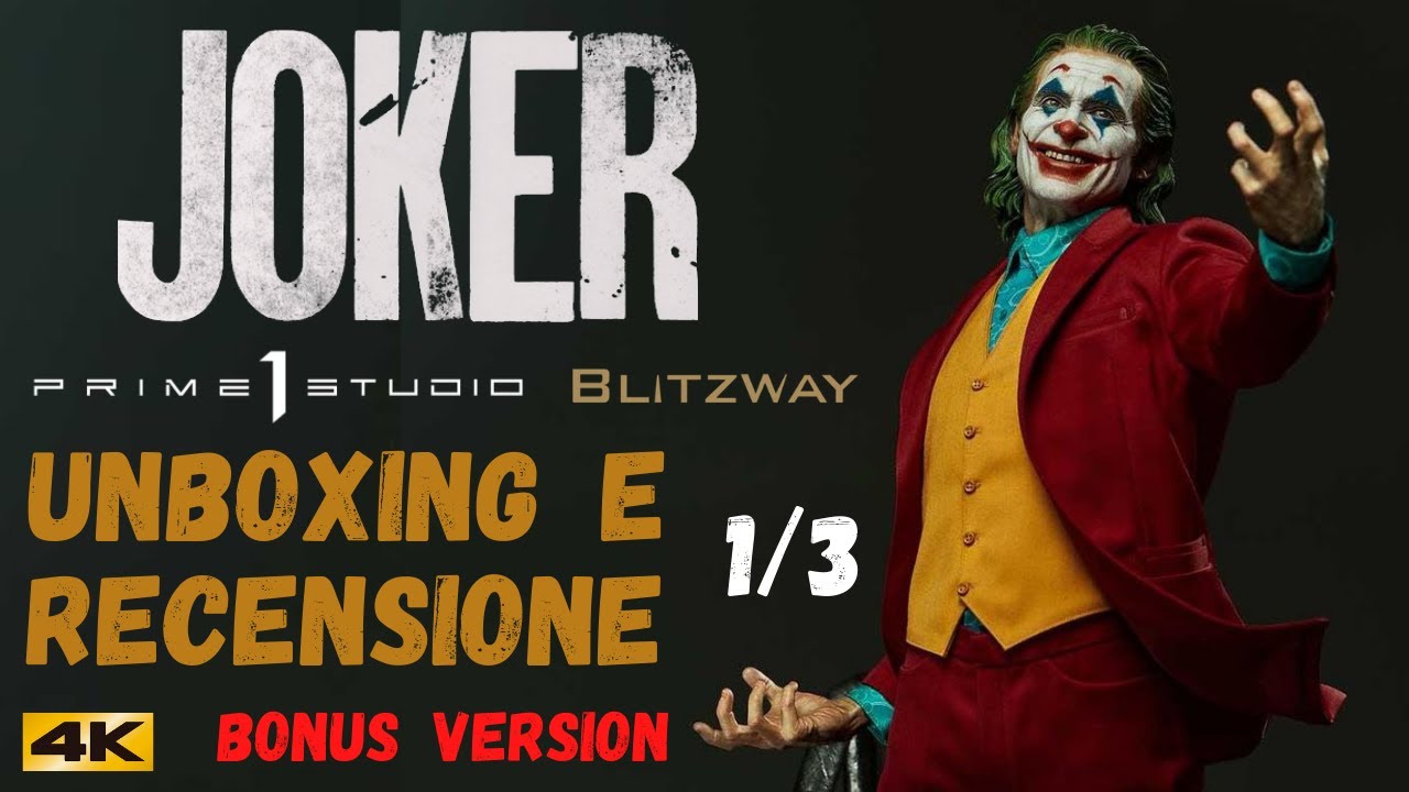 JOKER - Prime 1 Studio Blitzway - Unboxing e recensione Italiano - Museum Masterline