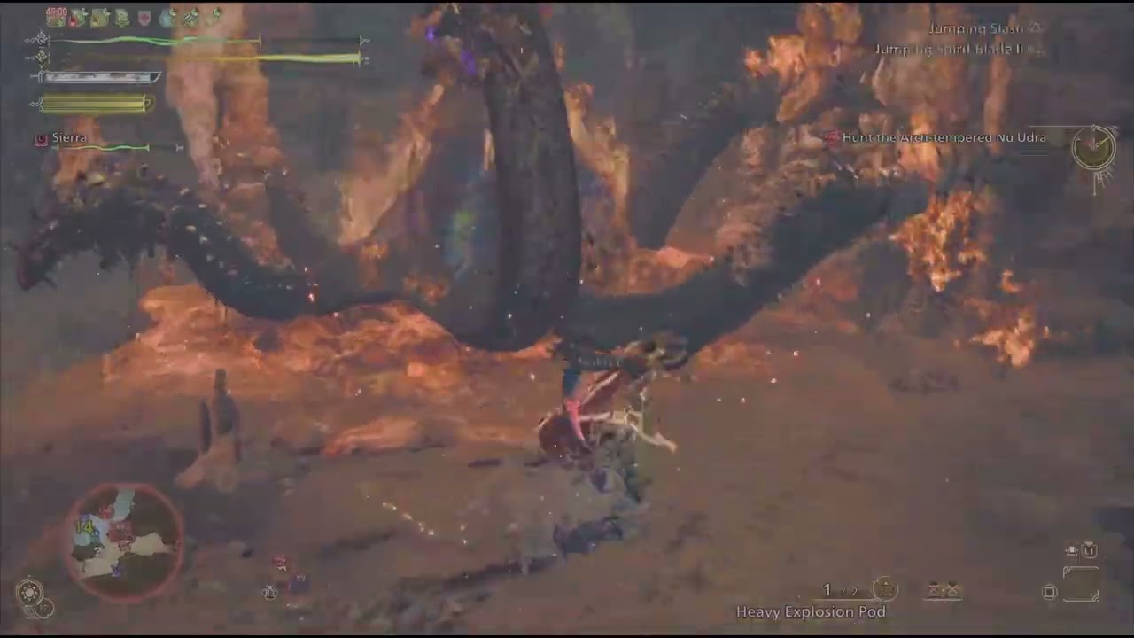 AT 10☆ Nu Udra hunt, Longsword - Solo | Monster Hunter Wilds