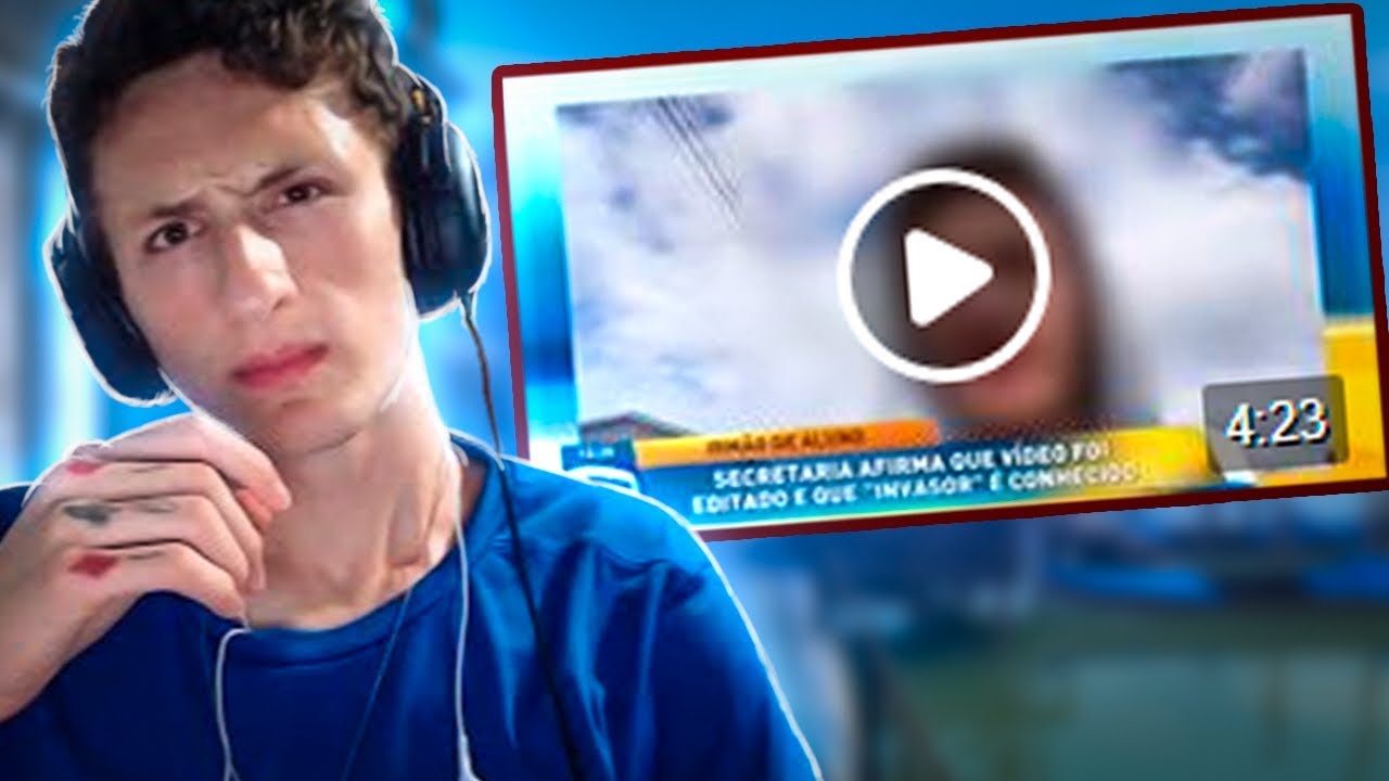 meu v&iacute;deo virou uma REPORTAGEM DE TV! -react