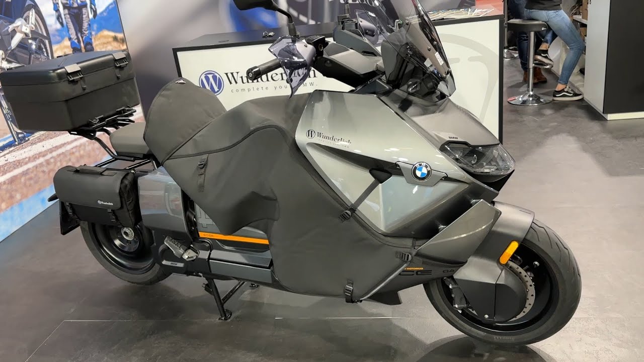 Electric Scooter ! 2023 BMW CE-04 Wunderlich Accessorized