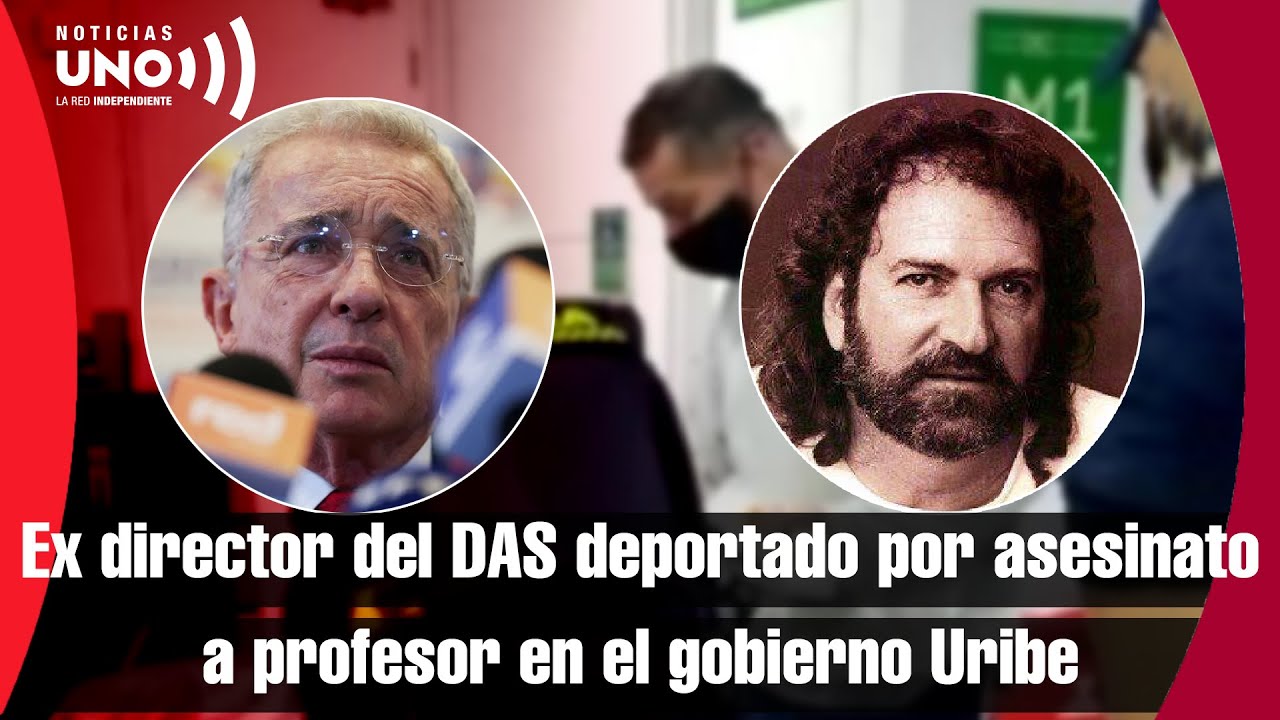 Ex director del DAS deportado desde EE. UU a Colombia por ASESlИAT0 a profesor en el gobierno URIBE