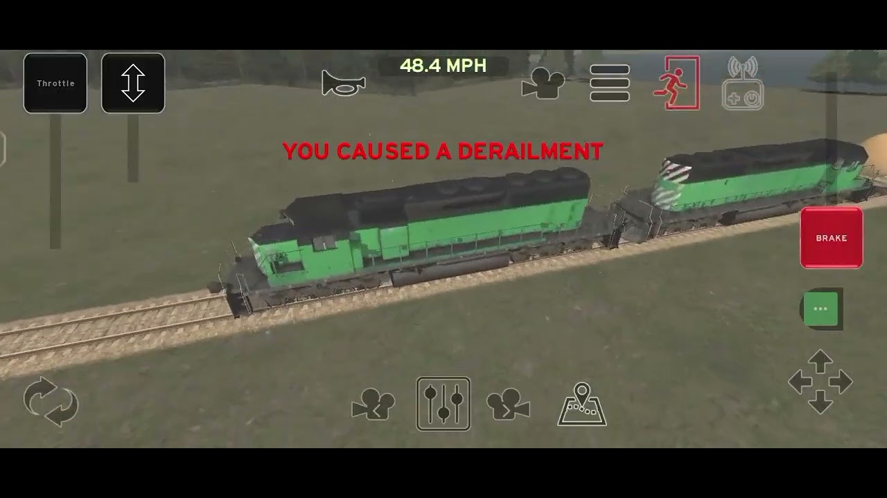 They said i caused a derailment