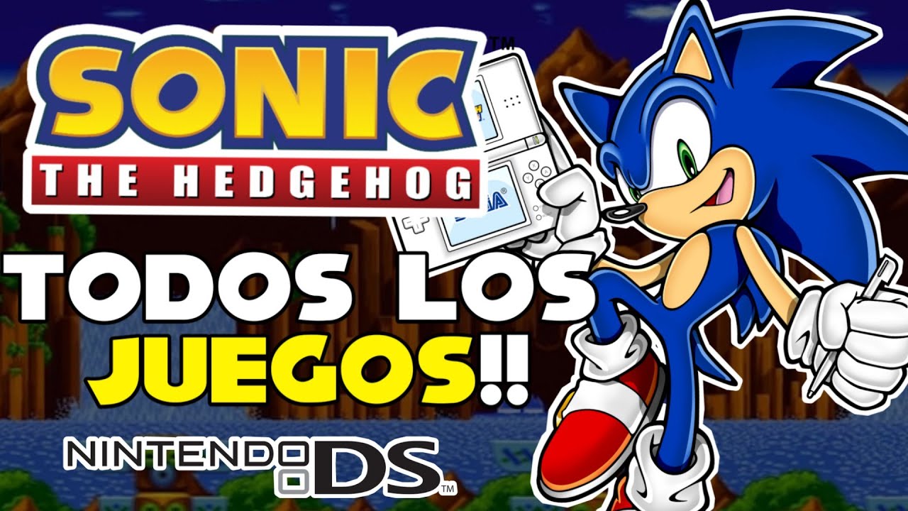 Todos los Juegos De sonic Para nintendo Ds