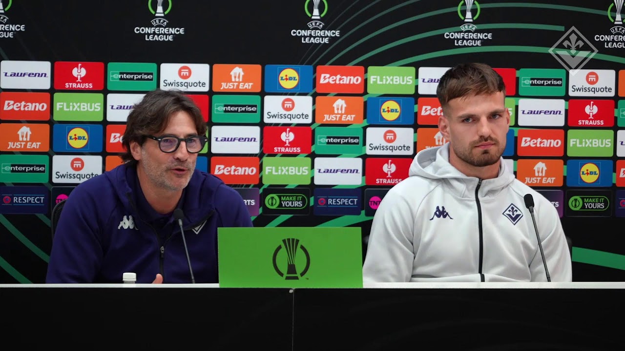 CONFERENZA UEFA CONFERENCE LEAGUE 8 APRILE 2026