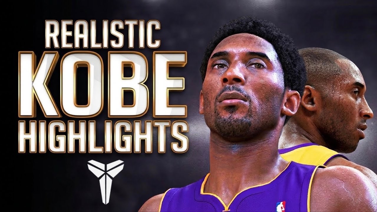 2K25 Realistic Kobe Bryant Career Highlights 