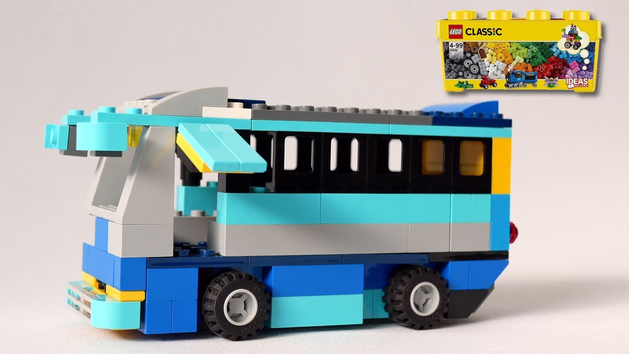 Jak zbudować autobus turystyczny z zestawu LEGO Classic 10696 &ndash; łatwo i przyjemnie! (Alternatywa)