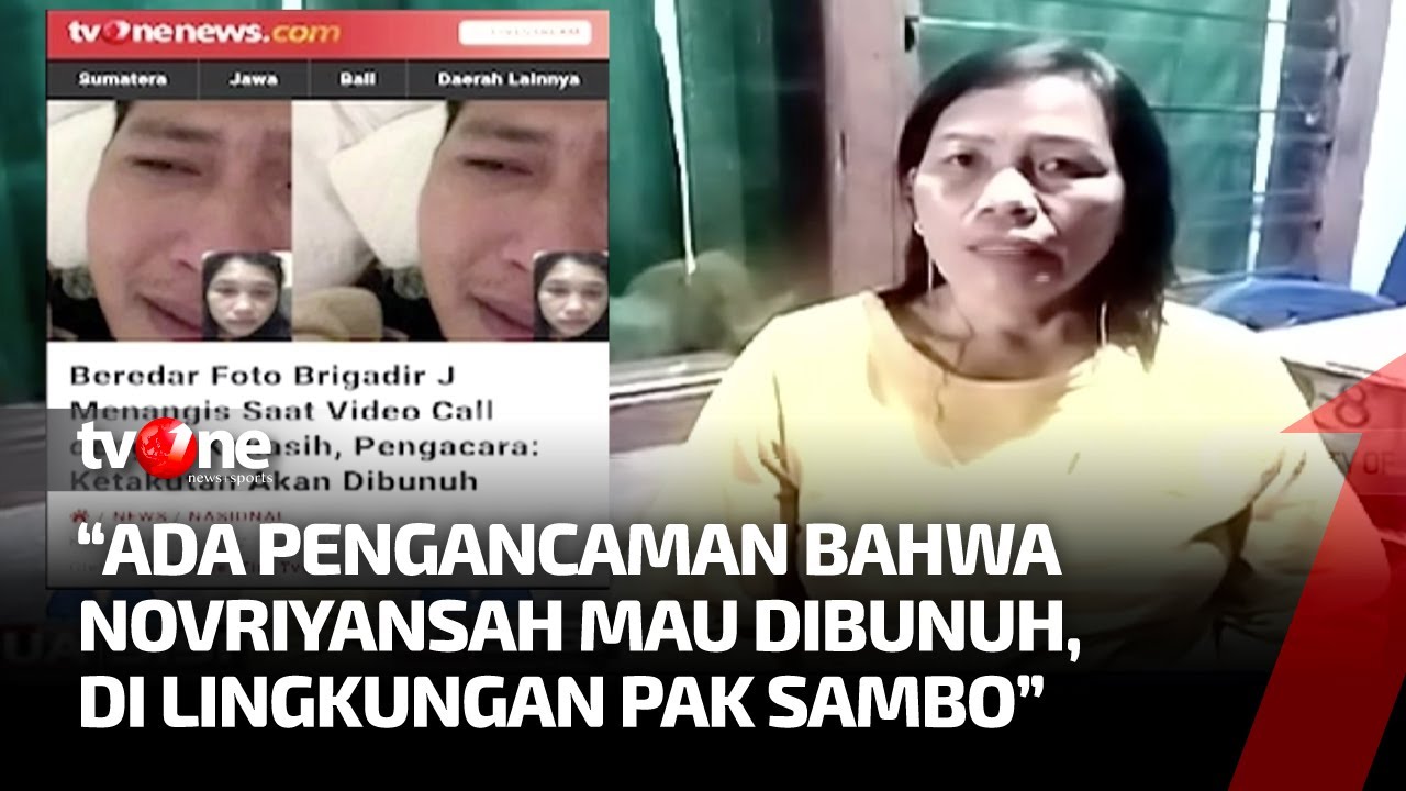 Keluarga Beberkan Soal Beredar Foto Brigadir J Ketakutan saat Video Call dengan sang Kekasih | tvOne