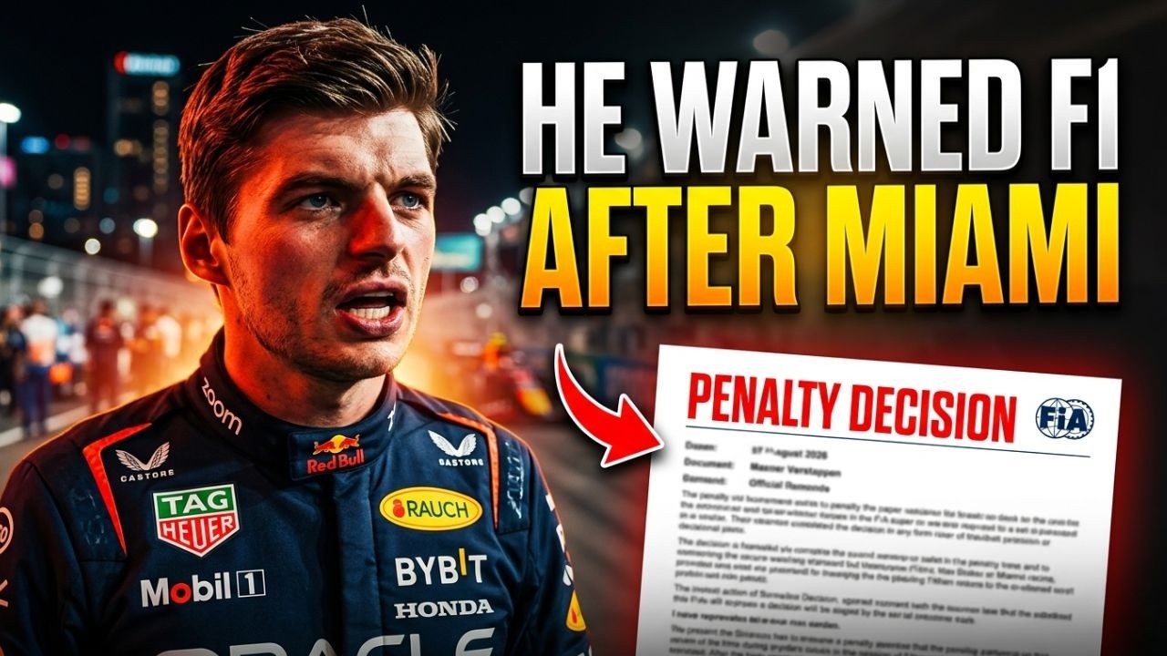 Max Verstappen WARNS F1 After Miami GP&hellip; And It&rsquo;s Getting Worse