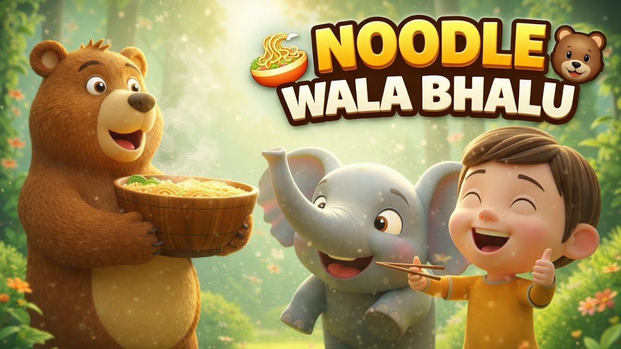 🐻 Honey Nahi Noodles! | Kids Funny Cartoon in Hindi