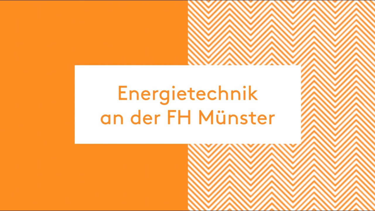 Energietechnik an der FH Münster studieren