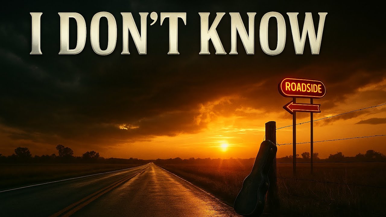  I Don&rsquo;t Know | Bon Jovi-style Meets Chris Stapleton-style (Official Lyric Video)
