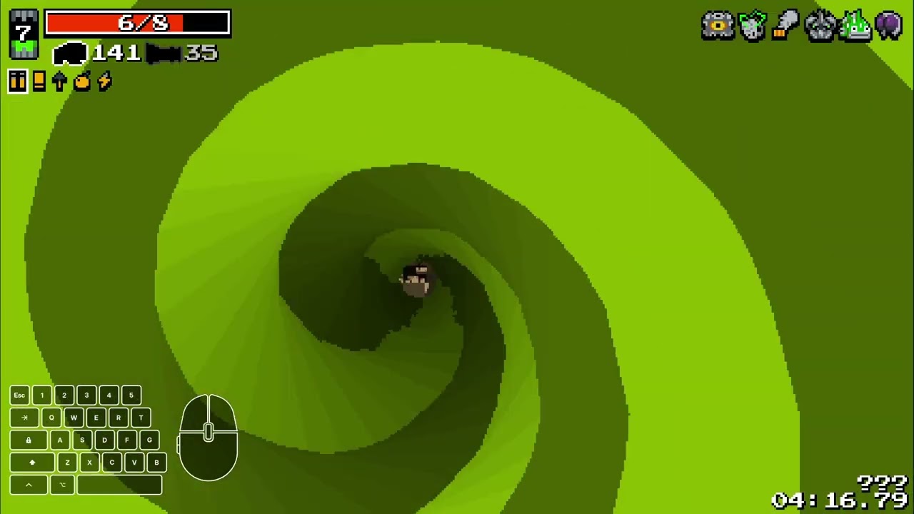 Nuclear Throne 1Char All Arenas speedrun in 6:57 by Chevalmulticolore