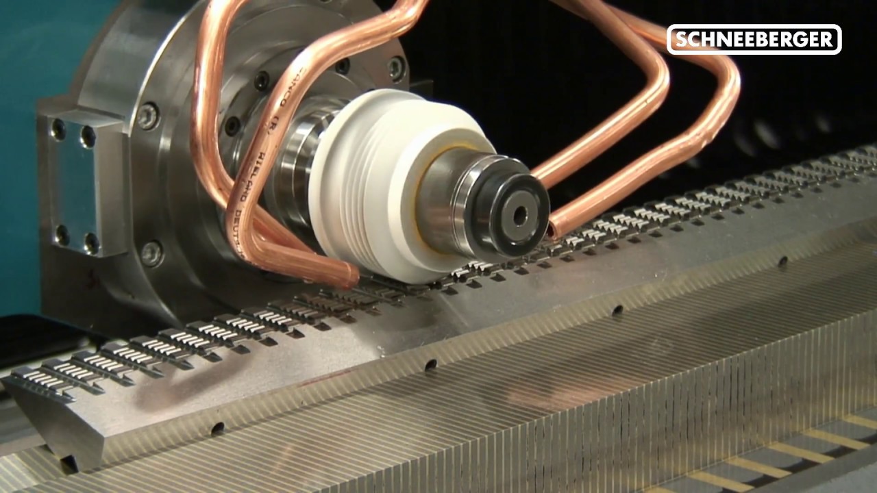 Broach Production on Schneeberger CNC tool grinder Corvus