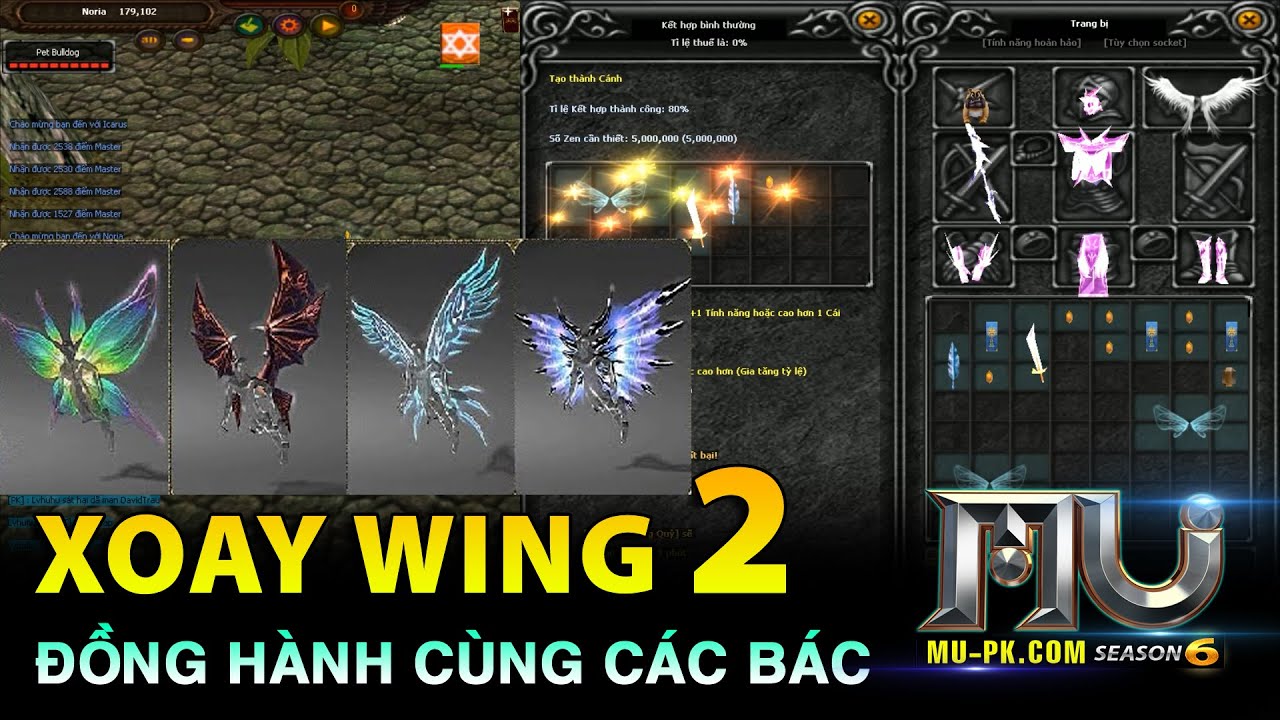 Hướng Dẫn Xoay Wing 2 Mu-PK SS6 - Lê Minh Hài