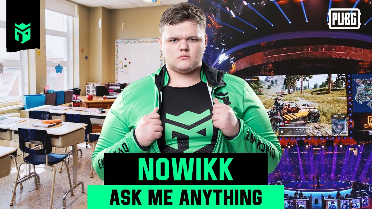 Jak zvl&aacute;d&aacute; &scaron;kolu profesion&aacute;ln&iacute; PUBG hr&aacute;č? | AMA with Nowikk [CZ ONLY]