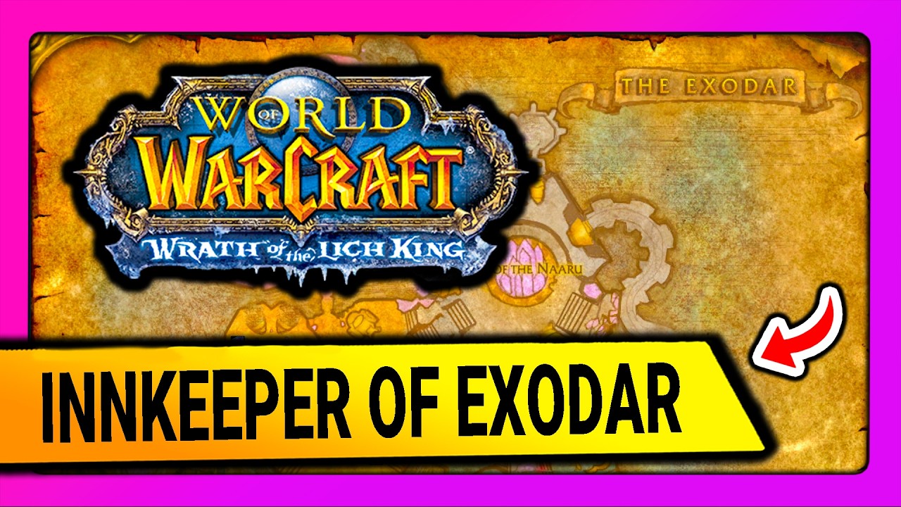 Inn of The Exodar in WOW WOTLK (Innkeeper Location)