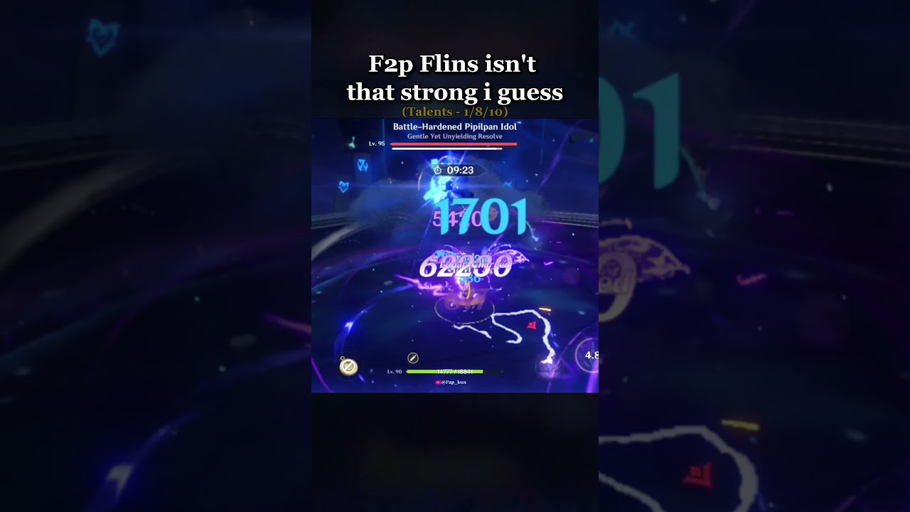 F2p Flins is kinda weak | Genshin impact