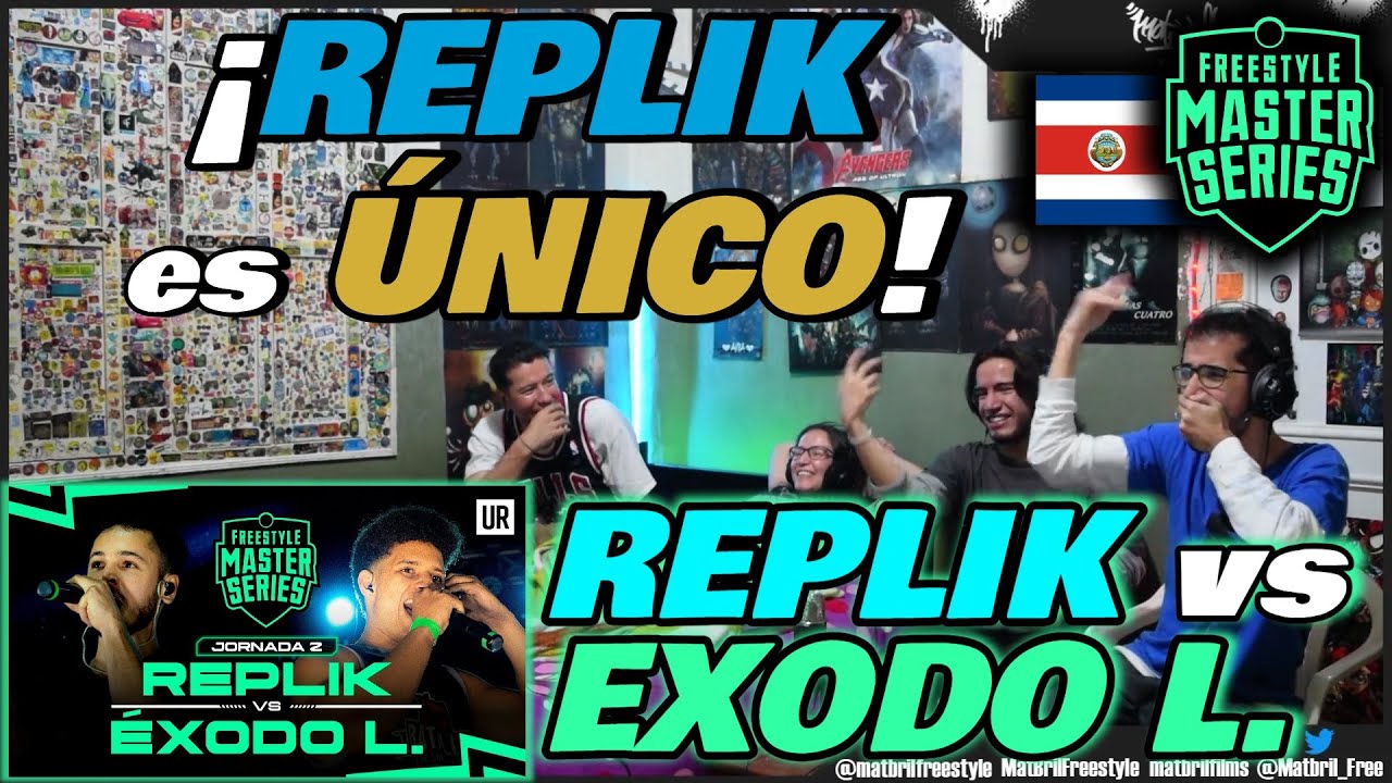 🔴COLOMBIANOS REACCIONAN a REPLIK vs EXODO - ¡REPLIK es ÚNICO! 💥 [FMS CARIBE JORNADA 2 2023]