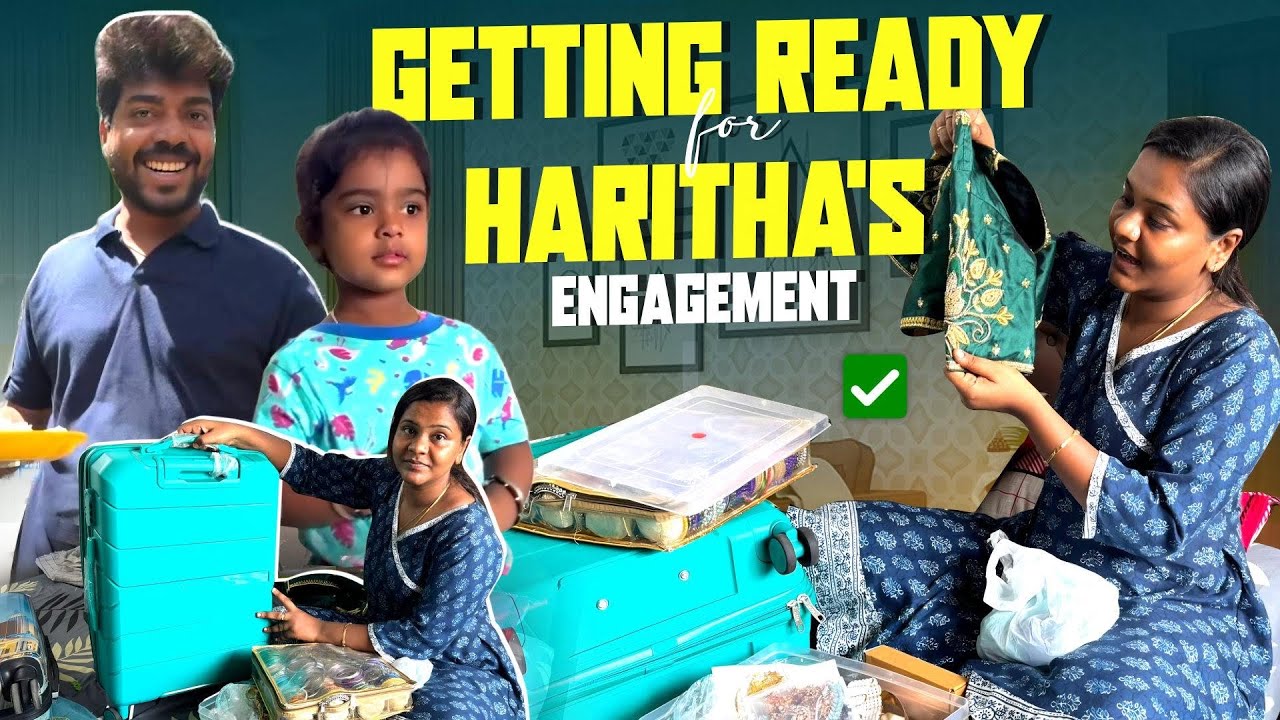 Haritha Engagement-க்கு கிளம்பியாச்சு..😍 | Allu Loves Priya