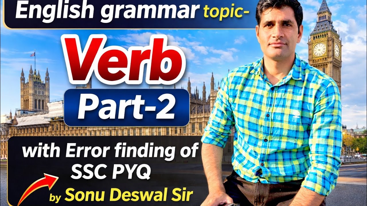 Verb Topic, Part-2 with 30+ Error findings