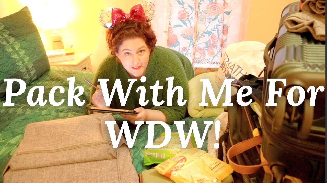 GOING TO DISNEY WORLD? See How I Pack For Walt Disney World! | What To Pack For Disney World