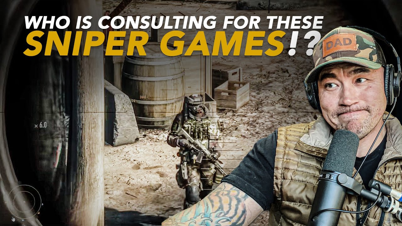 Sniper Reacts Sniper MilSim Реалистично ли это?