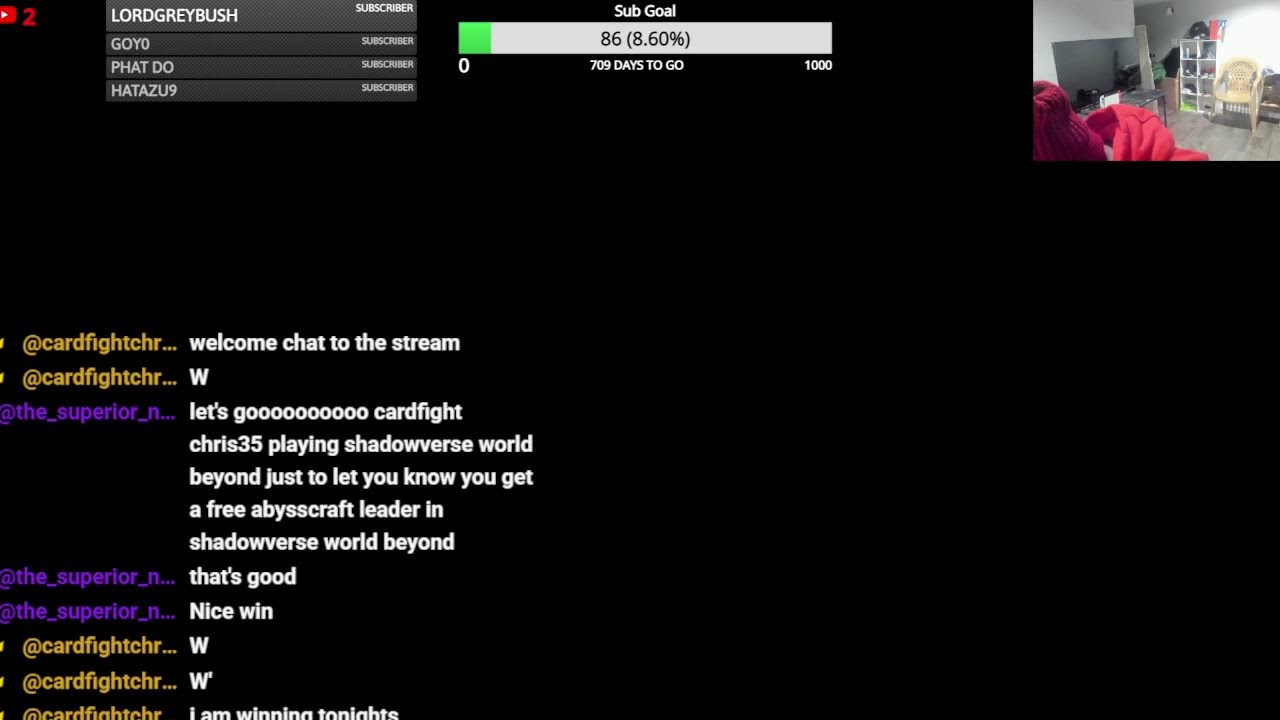 CARDFIGHTCHRIS CHILL STREAM  KING OF TCG!!!!