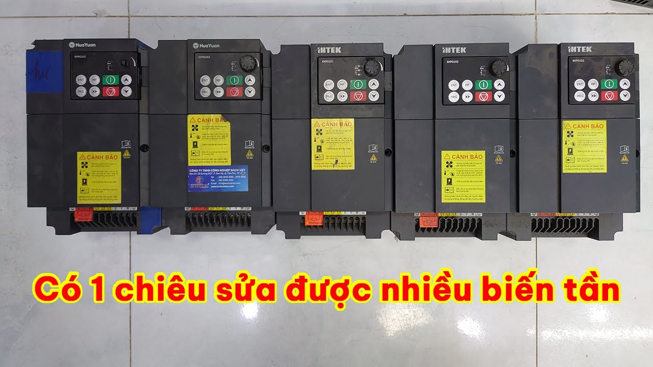Biến tần lỗi không lên nguồn - SBT[46]