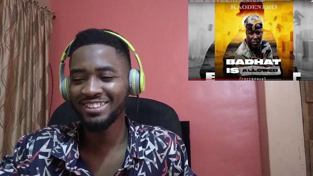Kao Denero badheart freestyle Reaction (Seun T reacts)